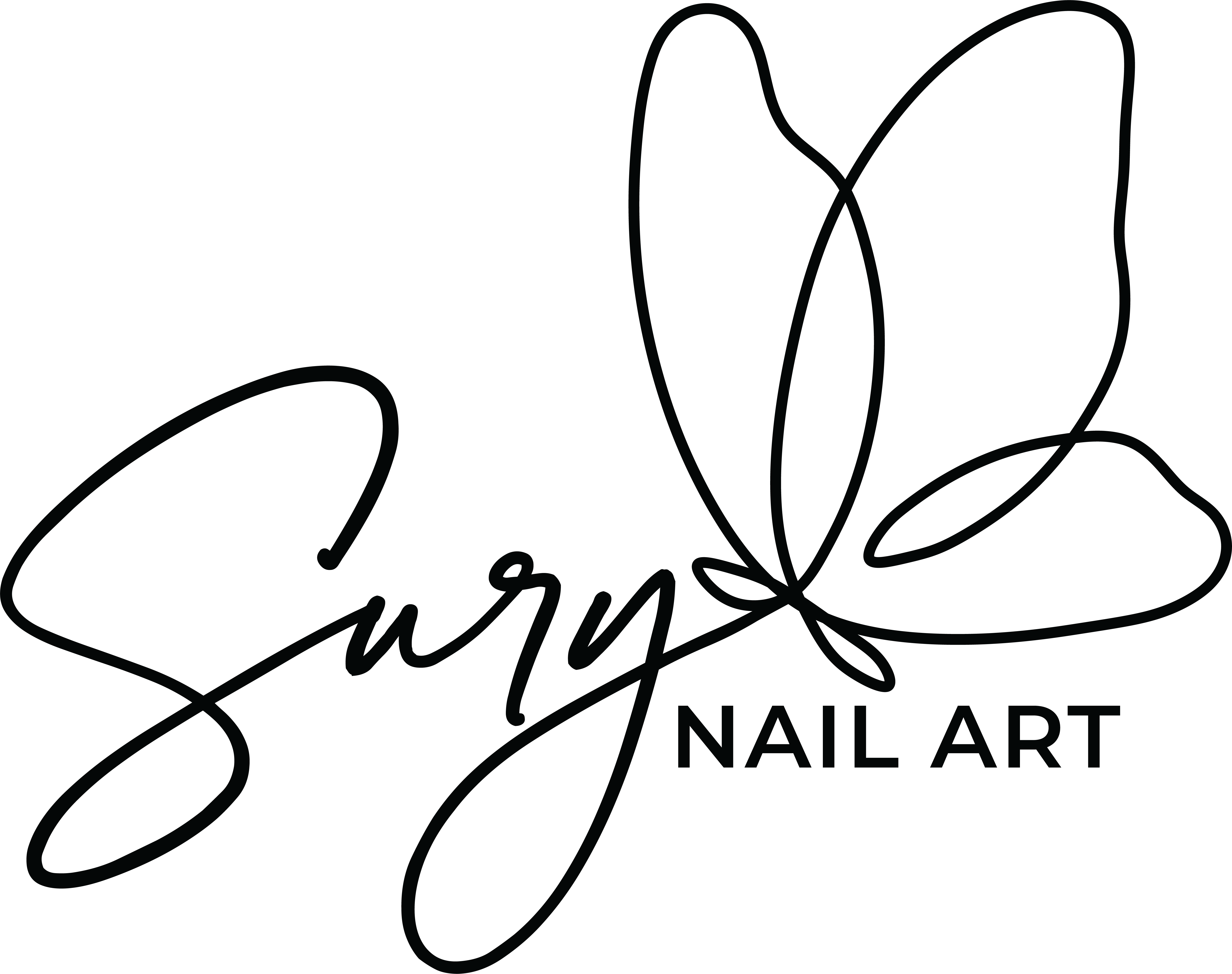 Sury Nail Art. Nail design with art, traditional, flirty and much more